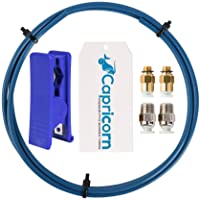 Tubo de PTFE- auténtico tubo de teflón PTFE Capricorn 1 metro Con cortatubos- 2 conector neumático pc4-M6 y 2 conector…